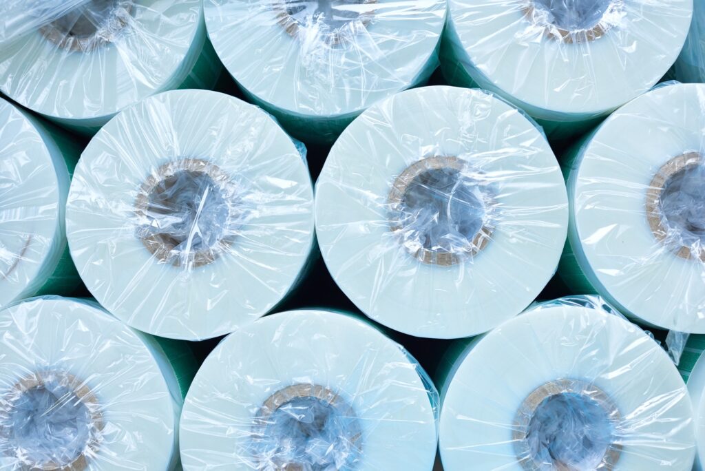 Paper Rolls Background